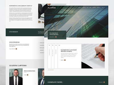 Corporate Website Design and Development for a Law Firm animation corporate lawfirm legalwebsite ui design ukraine ux