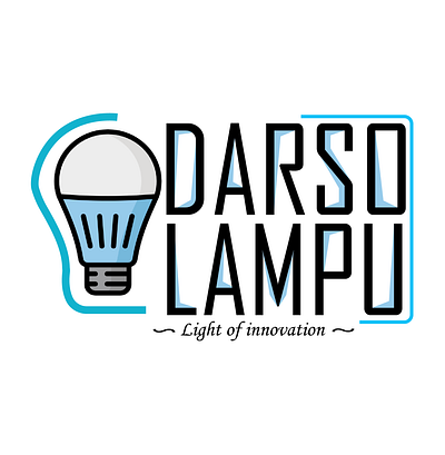 Logo design for store "Darso Lampu" branding logo