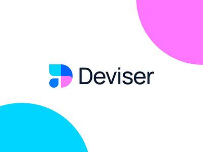 Letter D logo concept brand identity branding colorful logo d logo letter d logo logo design minimal modern technology logo
