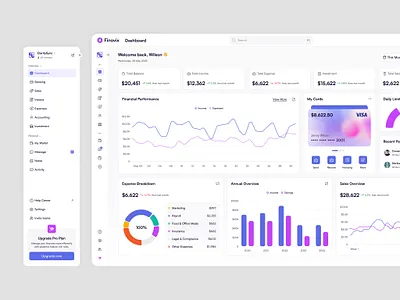 Finovix SaaS – Smart Sidebar for Efficient Finance Management b2b b2c banking dashboard crm finance management finance management dashboard financial app mobile design product design responsive dashboard saas dashboard saas design saas ui sidebar design sidebar navigation design ui ui design ux web app web design