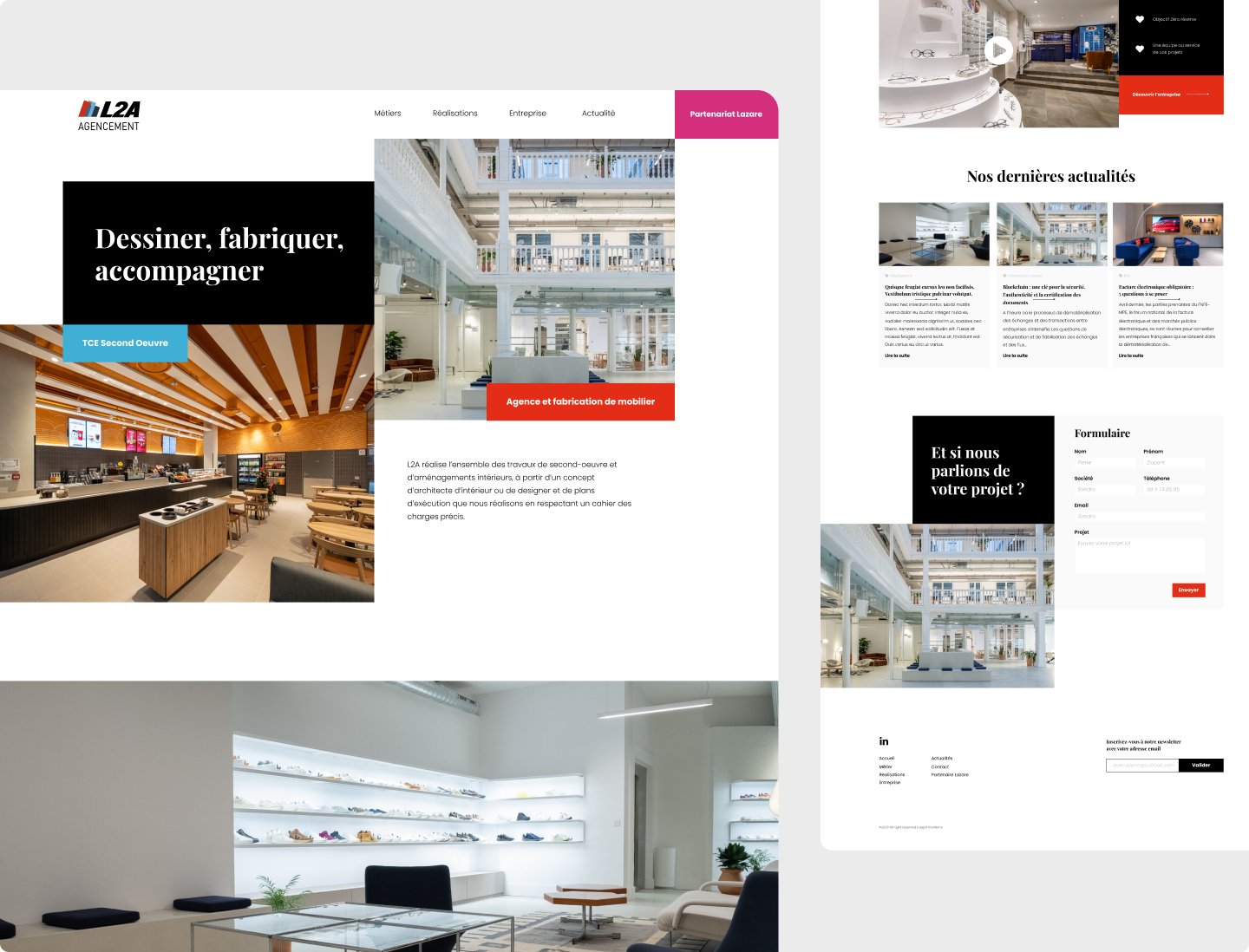 Website for a Luxury Retail Interior Expert b2b best design branding design figma graphic design logo retail site web ui website wordpress