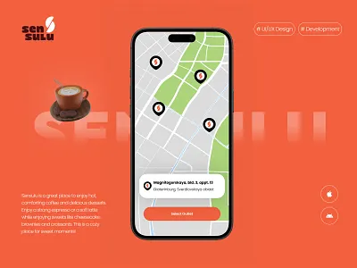 Sensulu - Multi-Vendor Coffee App mobile design mobileui uiux