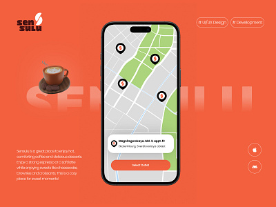 Sensulu - Multi-Vendor Coffee App mobile design mobileui uiux