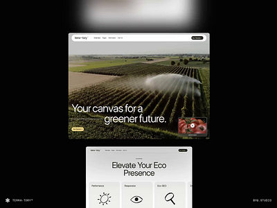 terra-tory™ — Webflow Template figma figma template jitter template web design webflow webflow template website template