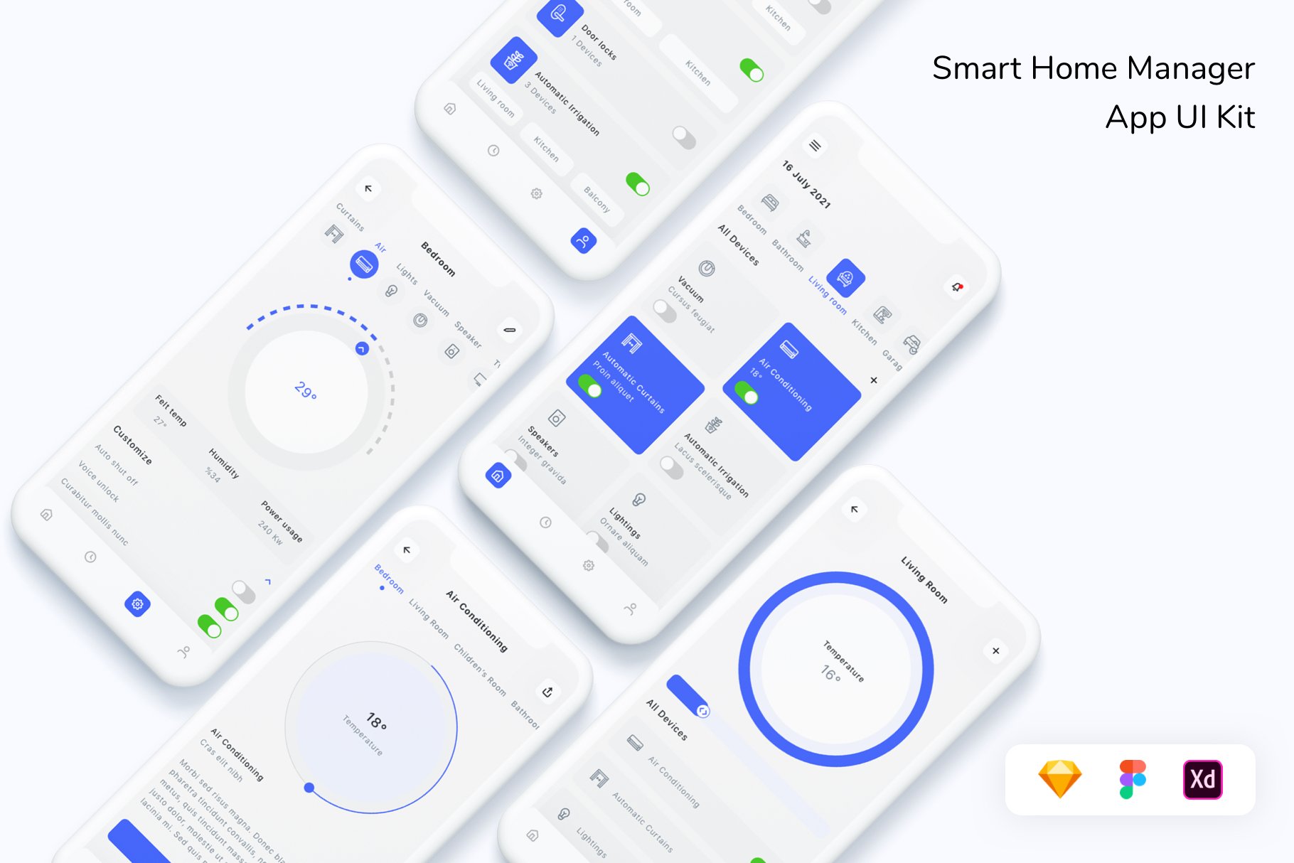 Smart Home Manager App UI Kit By Betush On Dribbble   Original 4ae4ff39046f5cfa6301bdd6414633d8 