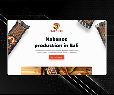 Framer Dev for Premium Kabanos Sausage Brand Website cleanwebdesign craftedinframer dtcwebdesign ecommerceux foodstartupweb framercms framerfordesigners framerstudiopartner productstorytelling whitelabeldev