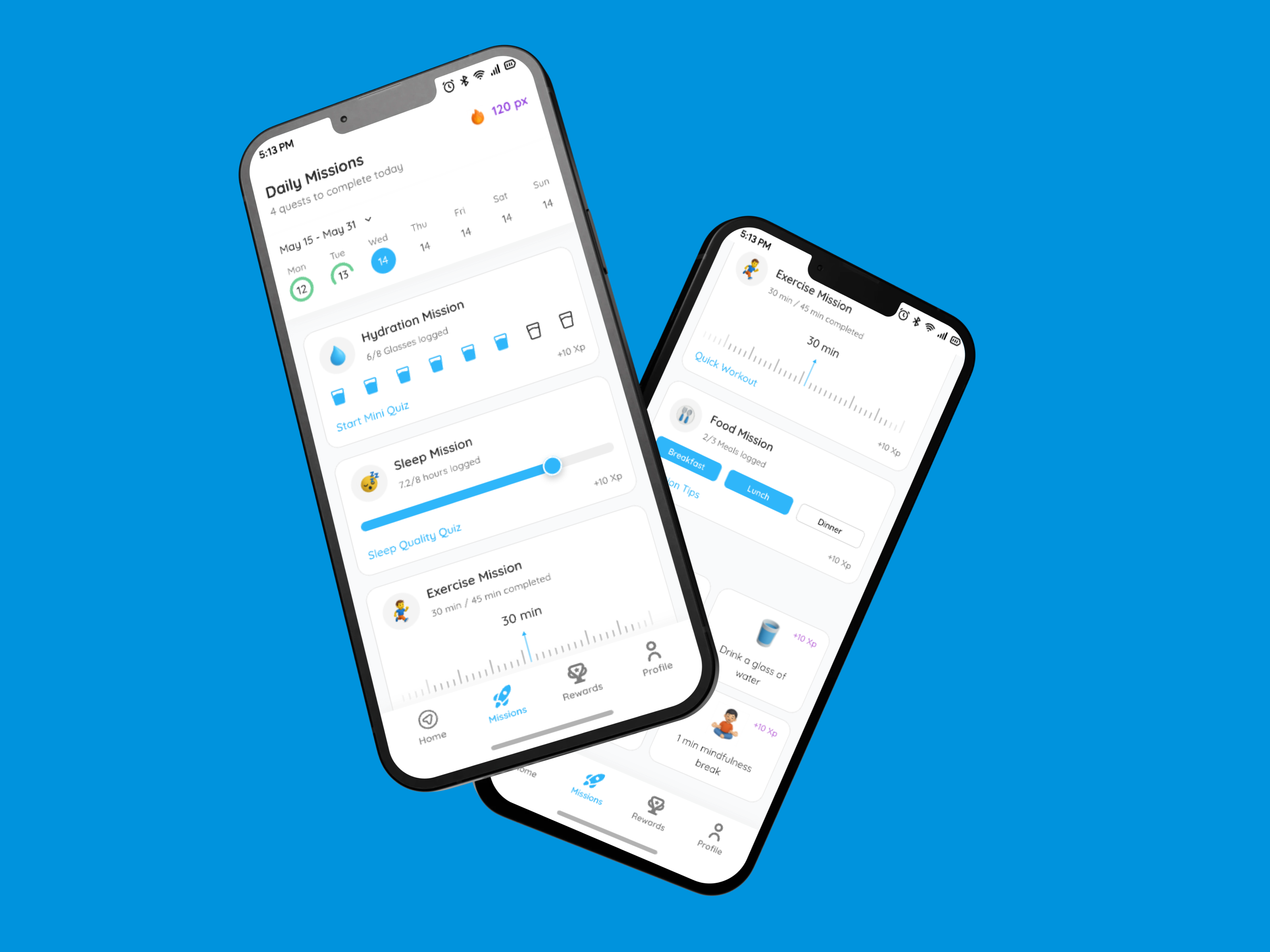 🎯 Level Up Your Habits, One Mission at a Time cleanui dailyui designchallenge figmadesign gamification habittracker minimalui mobiledesign productdesign taskapp uidesign uxdesign wellnessapp