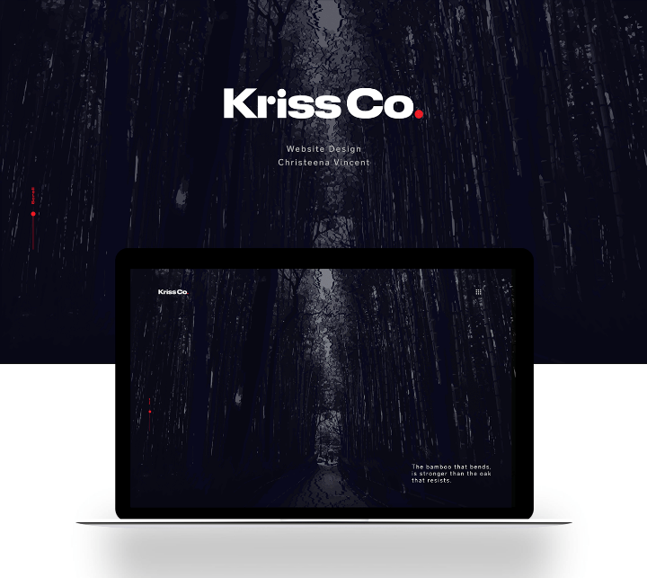 Krissco Website Design 3d animation branding christeena chumma chumma.design design graphic design illustration illustrator logo ui