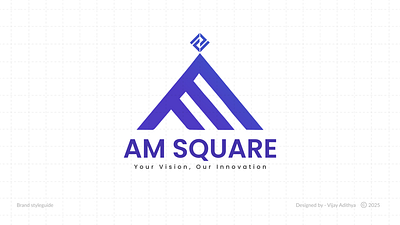 AM SQUARE — Brand Identity & Logo Design branding graphic design logo