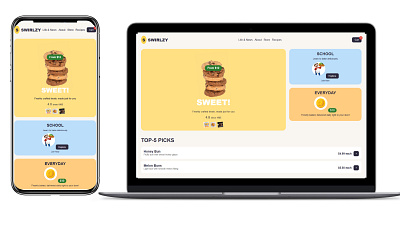 bakery landing page bakery landing page bhadohi design bhadohi web design designer graphic design html css js landing page premium ui ui ui in bhadohi website