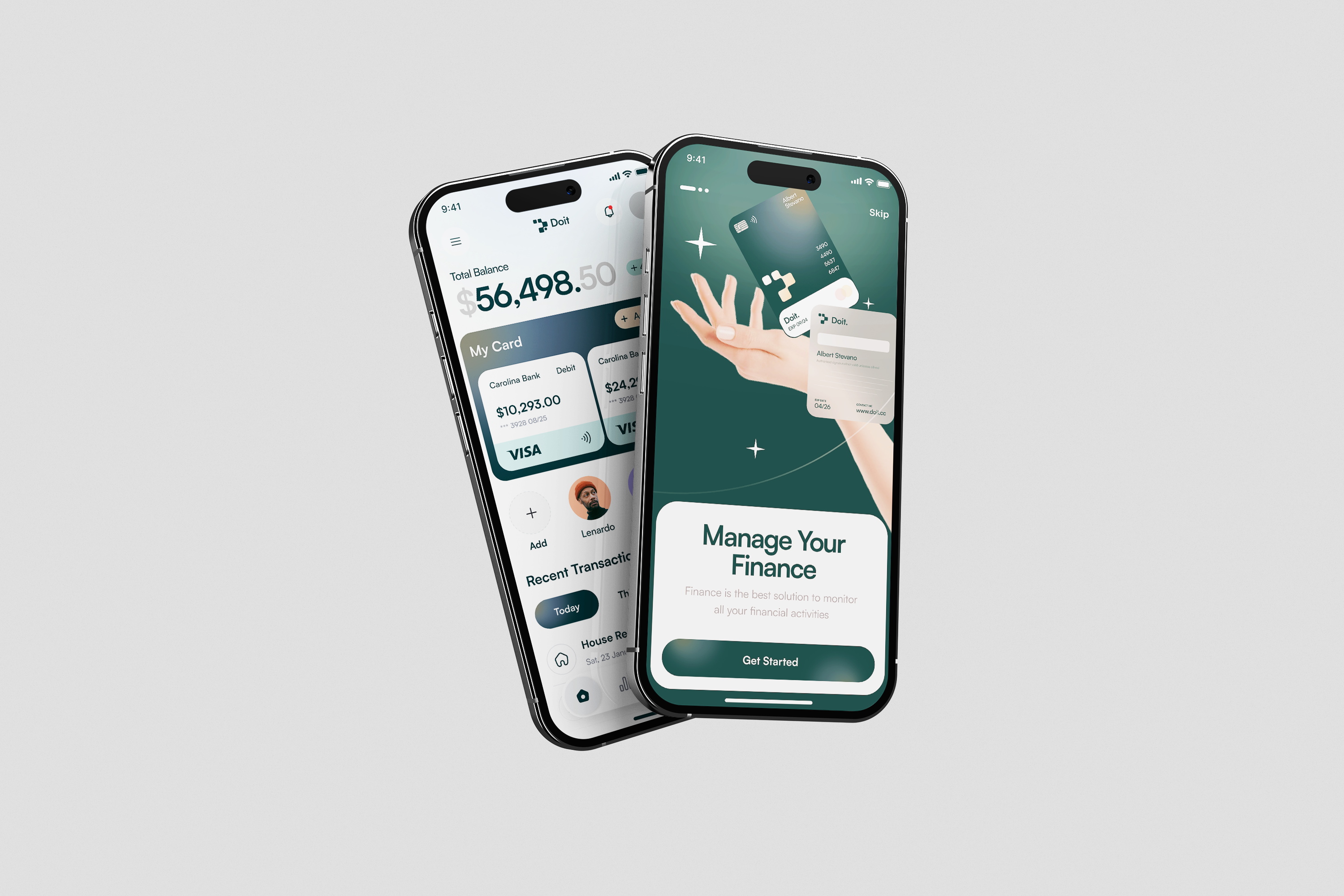 Example of Minimal Mobile App Design
