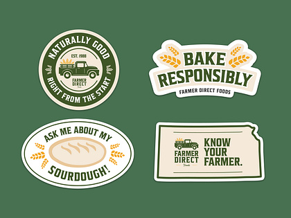 Sticker Designs - Farmer Direct Foods