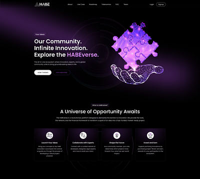 Landing Page Section branding graphic design illustration logo typography ui ux vector website design