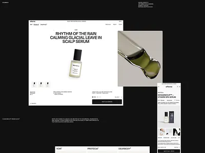 Minimal Skincare E-Commerce beauty interface beauty store catalog design clean layout cosmetic shop digital retail ecommerce interactive catalog minimal design mobile desktop premium product product product landing product page skincare website ui design ux design ux ecommerce ux ui visual branding
