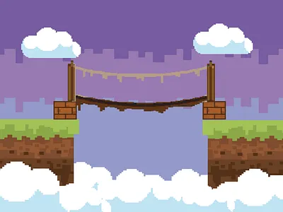 Pixel bridge bridge design mostpopular sky skybridge
