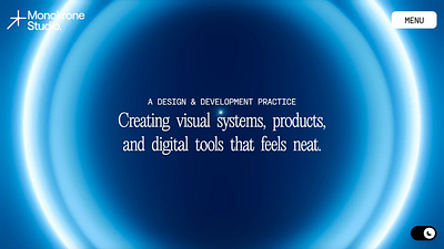 Monokr 3D Website Agency 3d 3d website 3d websites animation branding design illustration ui webgl websites