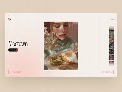 Work Gallery | Portfolio Website ai carousel gallery graphic design interface pink portfolio ui website work