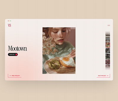 Work Gallery | Portfolio Website ai carousel gallery graphic design interface pink portfolio ui website work
