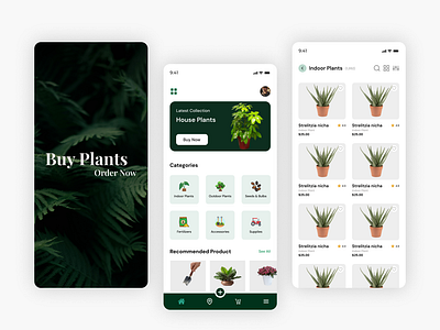 Plant Shopping App – Buy, Browse & Grow Greenery with Ease branding cleanui dailyui design dribbbleshots ecommerceapp figmadesign graphic design greenliving homeplants illustration logo minimaldesign mobileappdesign plantlovers plantshoppingapp productdesign ui uiuxdesign vector