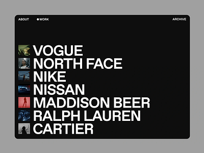 Minimal Portfolio Agency Showcase agency website brand presentation case studies clean typography client projects creative layout creative showcase design studio interactive portfolio minimal layout modern interface portfolio design simple navigation sleek design studio website ui concept ui design ux design web interface