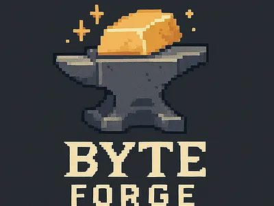 GoldeForge art game icon iconart pixel pixelart