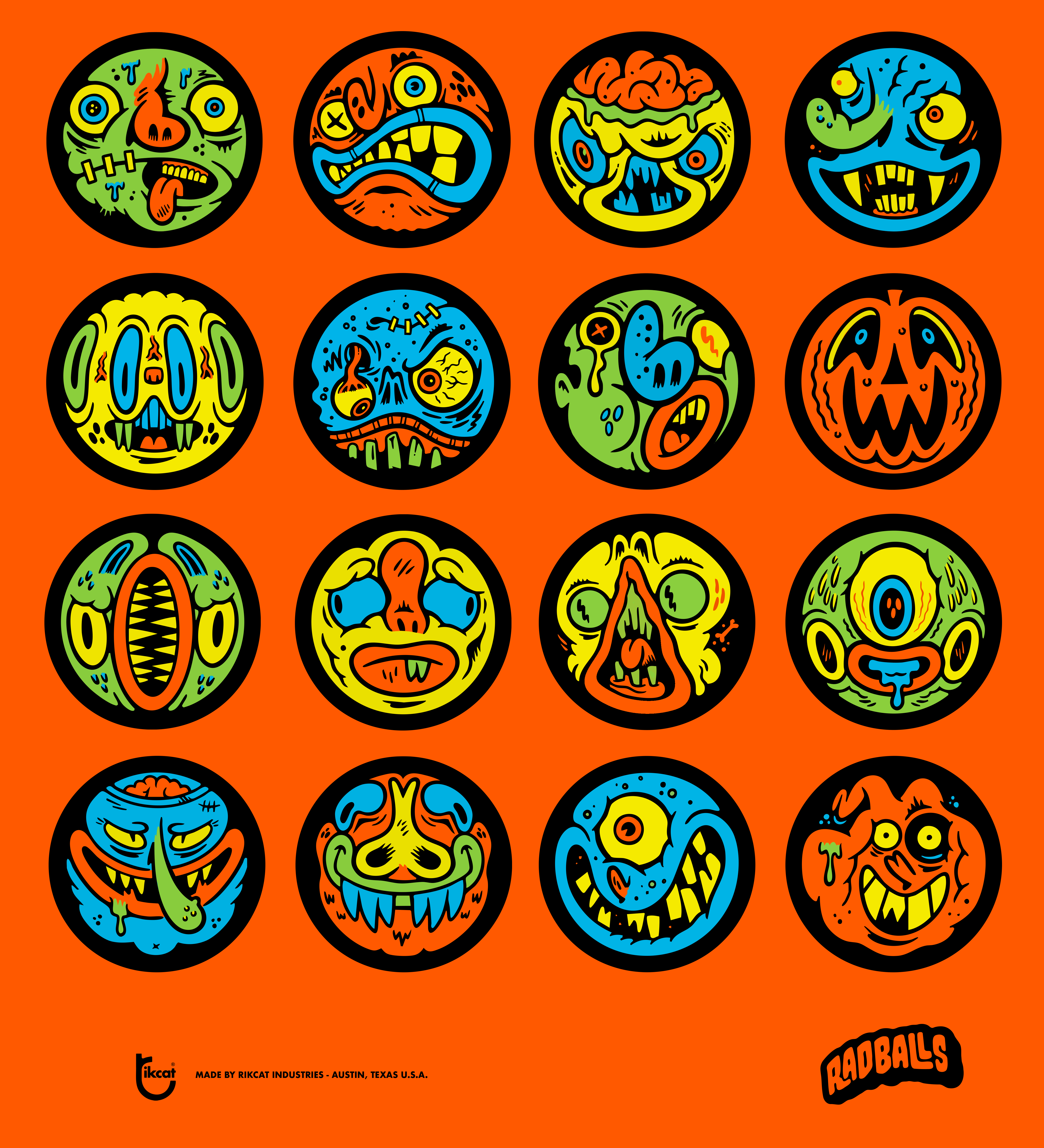 Radballs 1up branding design graphic design illustration logo