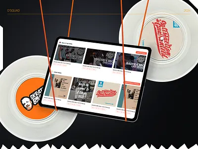 Scratch Bastid – E-commerce Website UI/UX for DJ & Merch Store design dj e commerce figma music responsive shop ui ux website