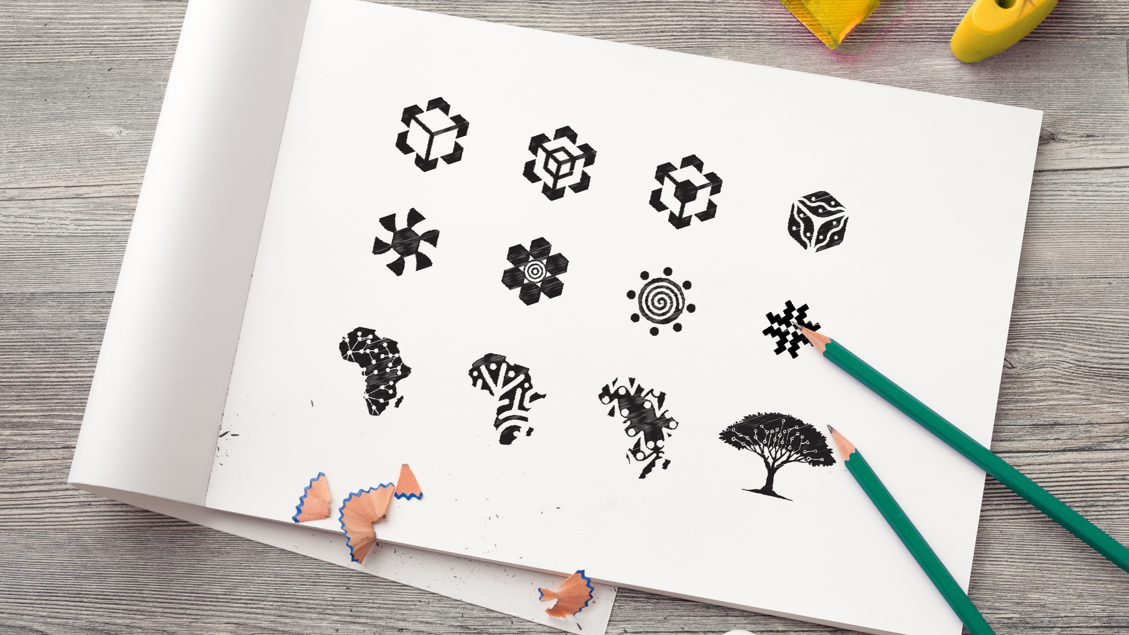 Example of Minimal And Conceptual Logo Design