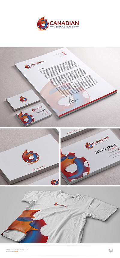 Canadian Medical Sales (Branding Proposal) branding logo