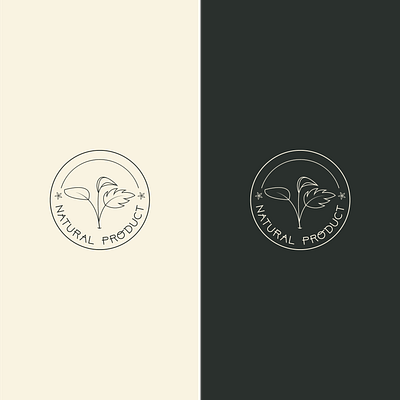 NaturalProduct Logo Design brand guideline brandidenty branding brandinspiration design designinspiration designtrends graphic design logo logodesigner logomaker logotype social media post visual design visualidenty