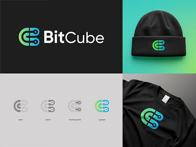 BitCube Logo for Tech Startup blockchain branding digitalbranding fintech futuretech gradientlogo logodesign minimaldesign saas startupbranding techcompany technology techstartup