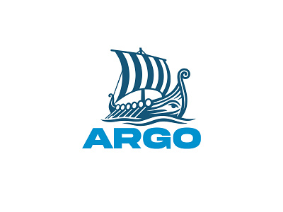 Argo Logo argo argo schoonmaakservice greek mythology jason logo schoonmaak ship logo