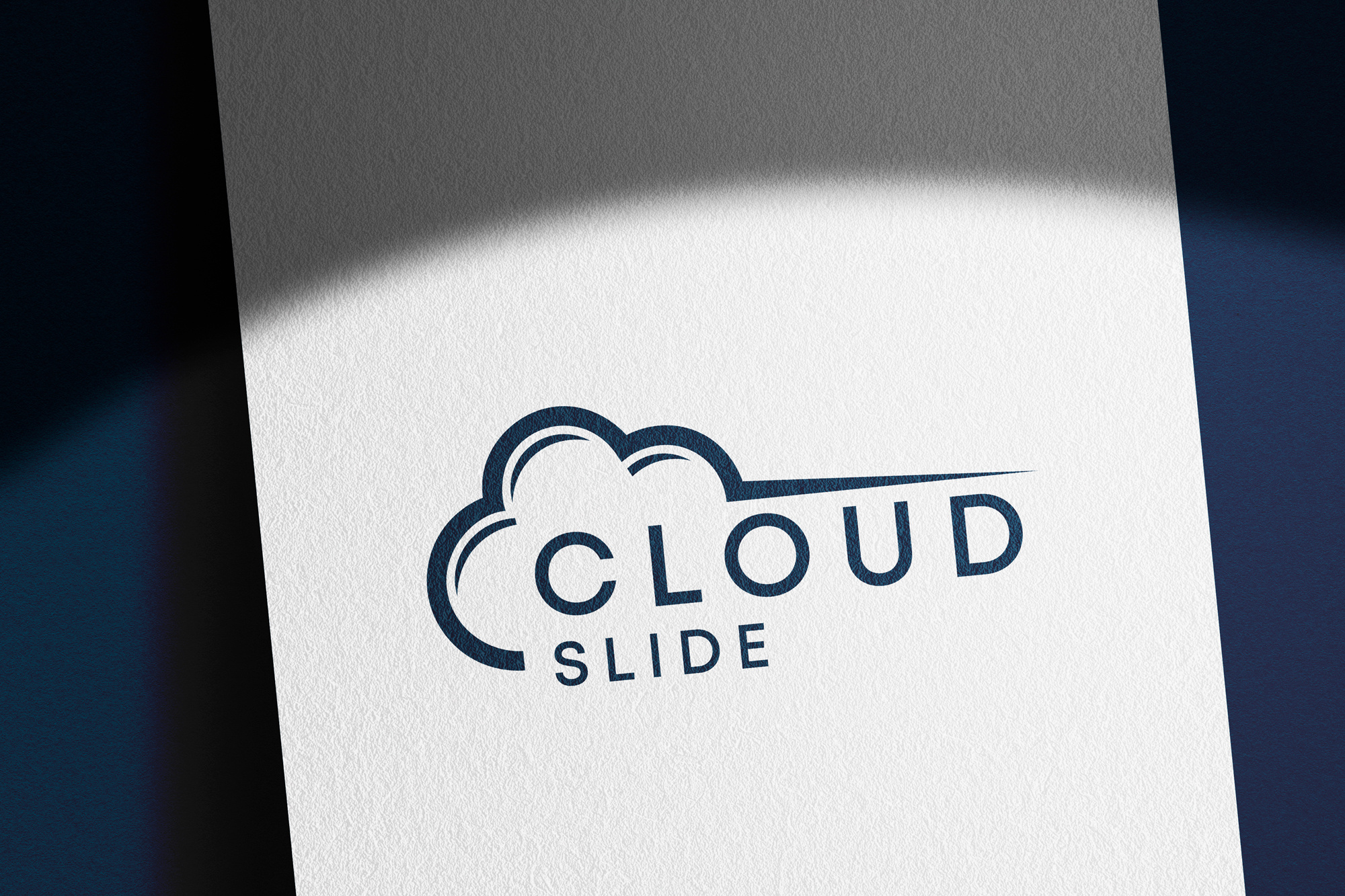 Minimalist Cloud logo for amazon store elegant logo