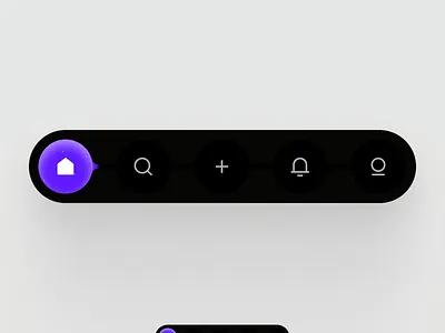 Navigation bar liquid-style bottom nav component interaction library menu menu bar minimal mobile app motion graphics nav bar navigate navigation navigation bar side bar tabs ux uı