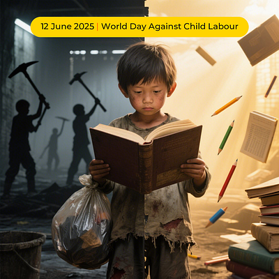 World Day Against Child Labour creative graphic design graphicdesign illustration poster