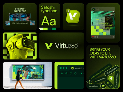 Virtu360 – Immersive. Intuitive. Instantly Engaging. 3d 3dui branding creativedirection design dribbbledesign futuristicdesign graphic design illustration immersiveexperience logo typography ui uiux ux uxuidesign virtu360 web website