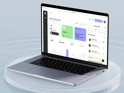 Patient Management Web Application dashboarddesign designforgood digitalhealth healthcaretech patientmanagement productdesign uidesign uxdesign uxui webappdesign
