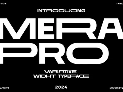 Mera Pro Expanded Variable Font By Multype Studio graphicdesign