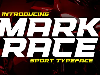 Racing Mark Race Font By Multype Studio fontspace