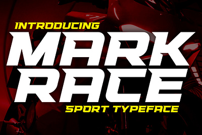 Racing Mark Race Font By Multype Studio fontspace