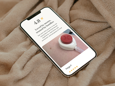 Homepage and product page redesign for Early Reveal mobile responsive testimonials ui ux uxui uxuidesign webdesign website