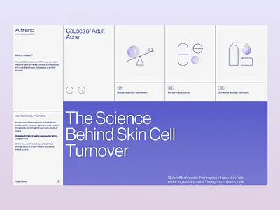 Altreneo - Modular Health Content Layout aesthetic blue design health healthcare landing page minimalist modern modern ui platform platform design simple simple i ui ui design ux ux design ux ui web design well being