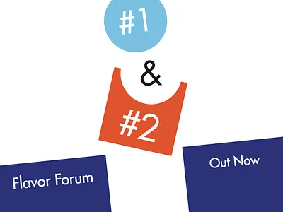 Food Blog Launch Graphics graphic design typography