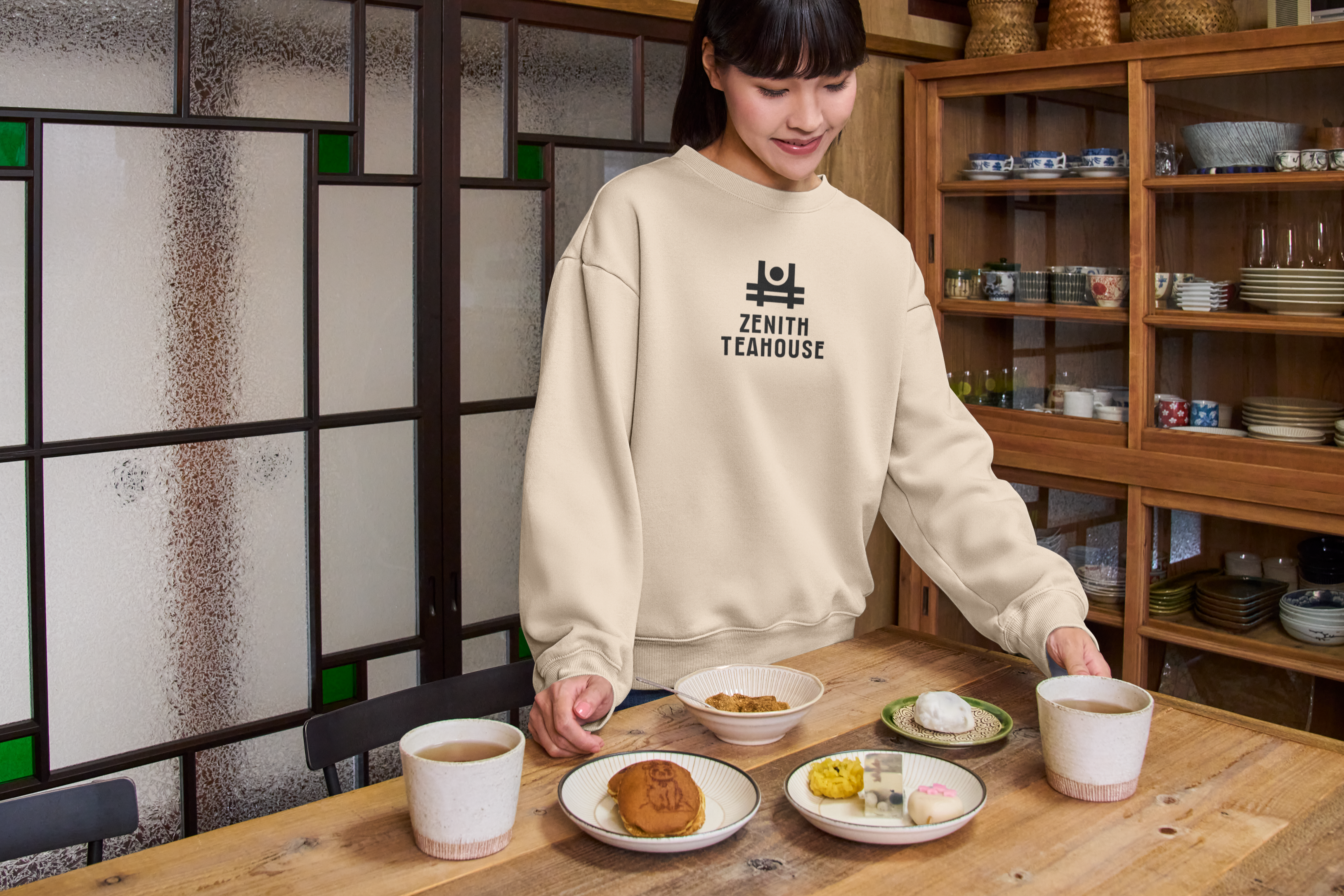 ZENITH TEAHOUSE LOGO SYSTEM abstract logo brand identity graphic design logo logo design minimal logo minimalist minimalist logo modern logo sophisticated logo tea tea house