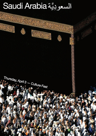 Various Culture Fest Country Posters