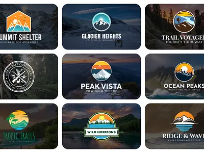 Adventure Camping Hiking Hunting Mountain Outdoor Tourism Logo adventure logo branding logo design business logo camping logo hiking logo hunting logo logo logo design logo family jr minimal logo minimalist logo mountain logo outdoor logo professional logo tourism logo travel logo