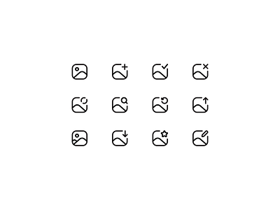 Monoform / Media icons icon icons