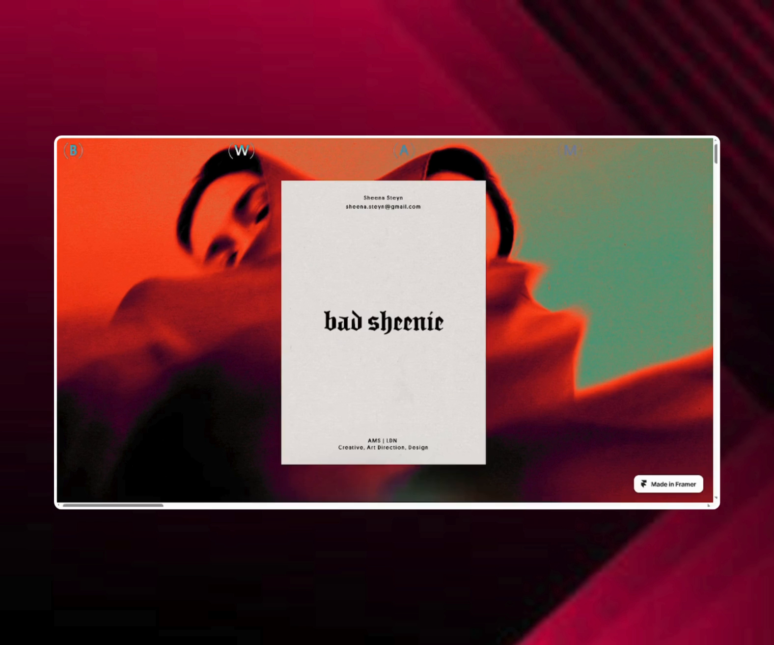 Example of Framer Web Design + Development