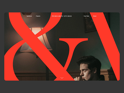 Editorial Inspired Web Typography art direction clean structure editorial design expressive fonts grid layout hero section homepage design landing concept layout design magazine style retro influence serif fonts typographic hierarchy ui design ux design ux ui vintage feel visual impact visual storytelling web typography