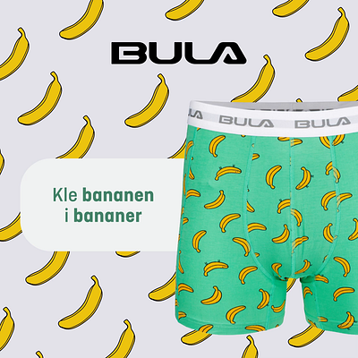 BULA 3d ads animation boxershorts branding graphic design logo motion graphics socks some
